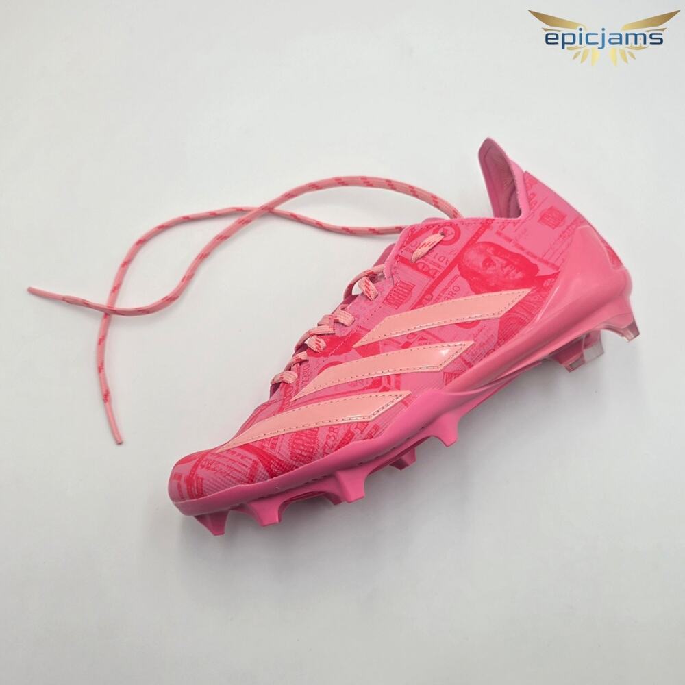 adidas Adizero Electric 2 Men's Size 8 Football Cleat JQ3979 Big Money Pink New